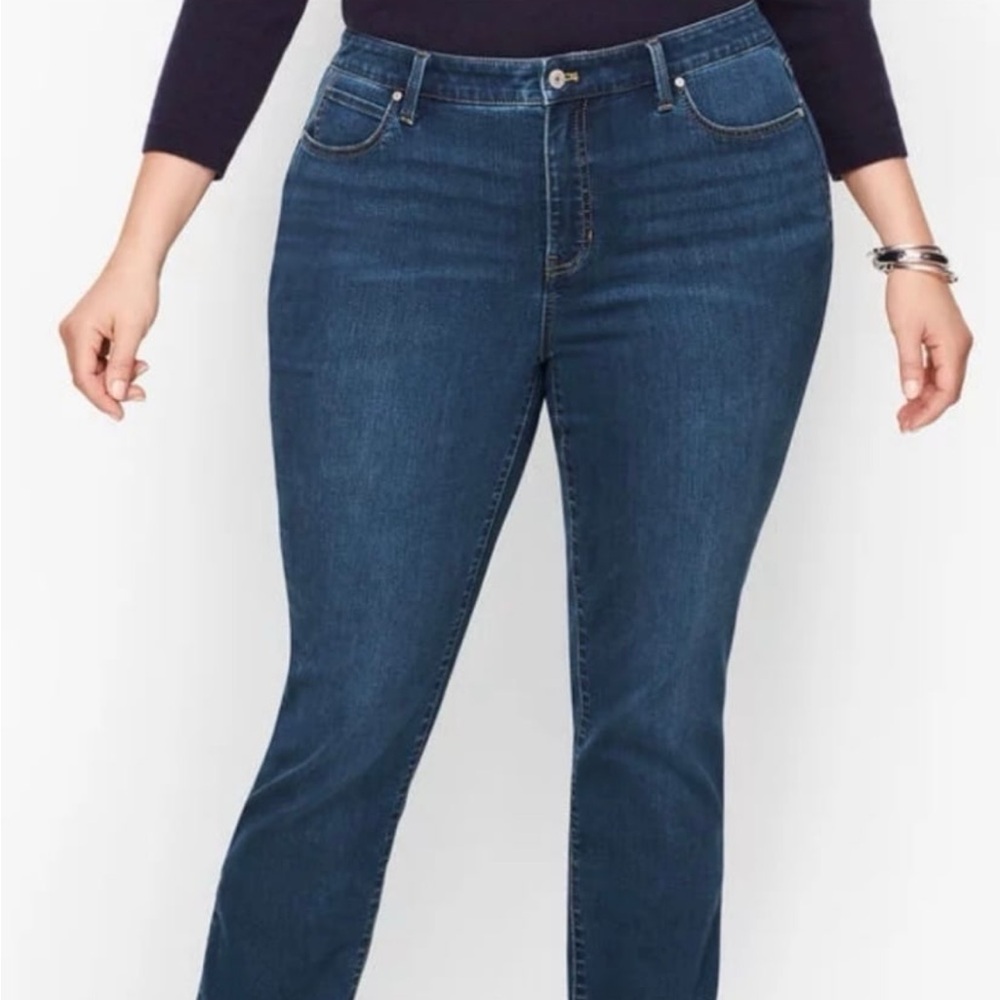 Talbots Dark Blue Ankle Jeans